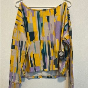 Colorful Geometric Women's Top